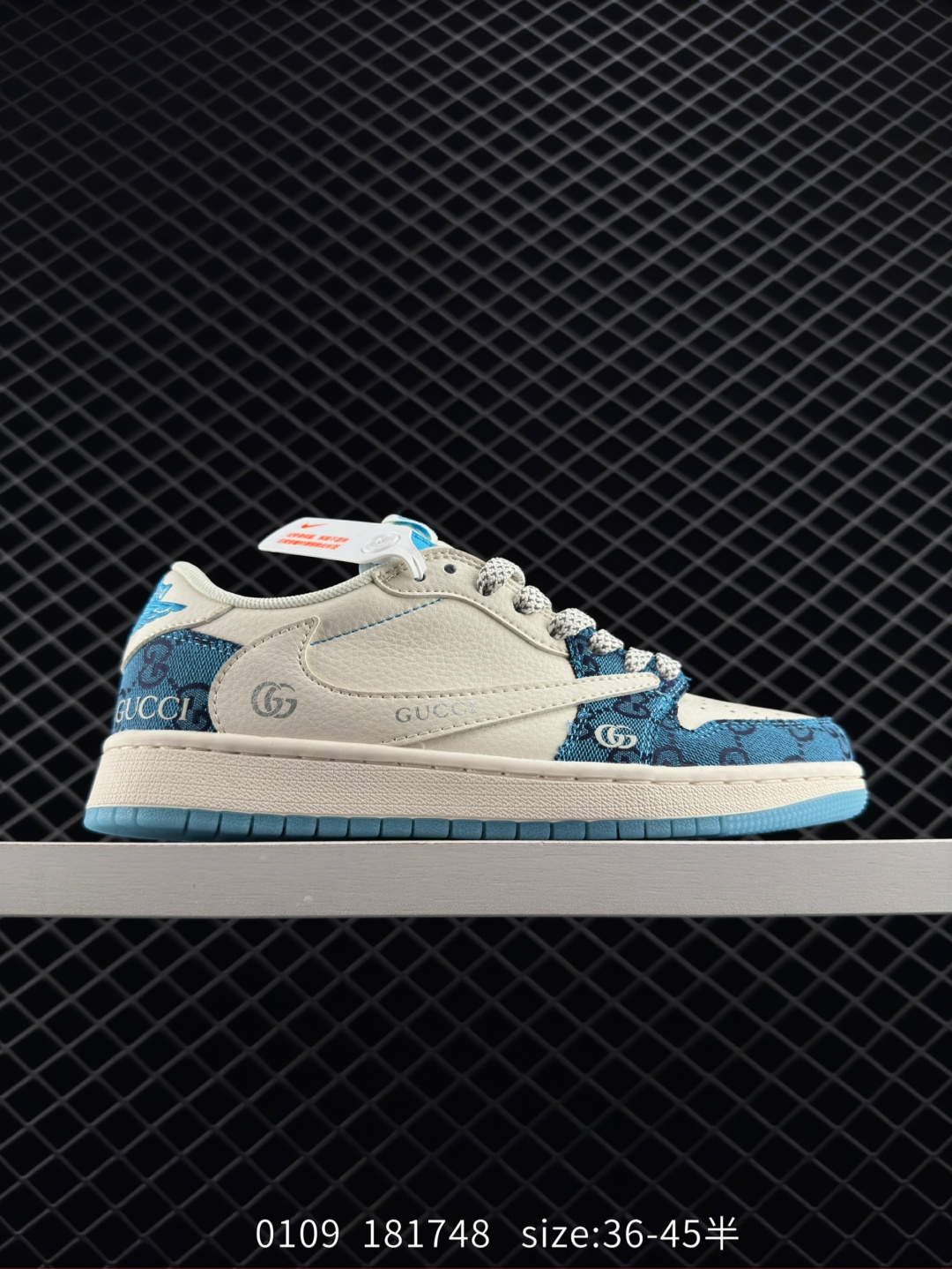 K Travis Scott x Nike Air Jordan 1 Low x Supreme